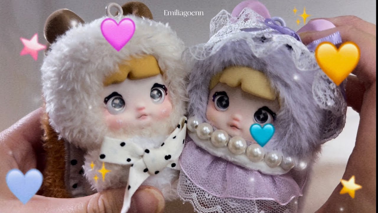 NOMMI BUNNY SWEETHEART BLINDBOX! NOMMI V8 THE HEAVIEST PLUSHIES!!☺️💖
