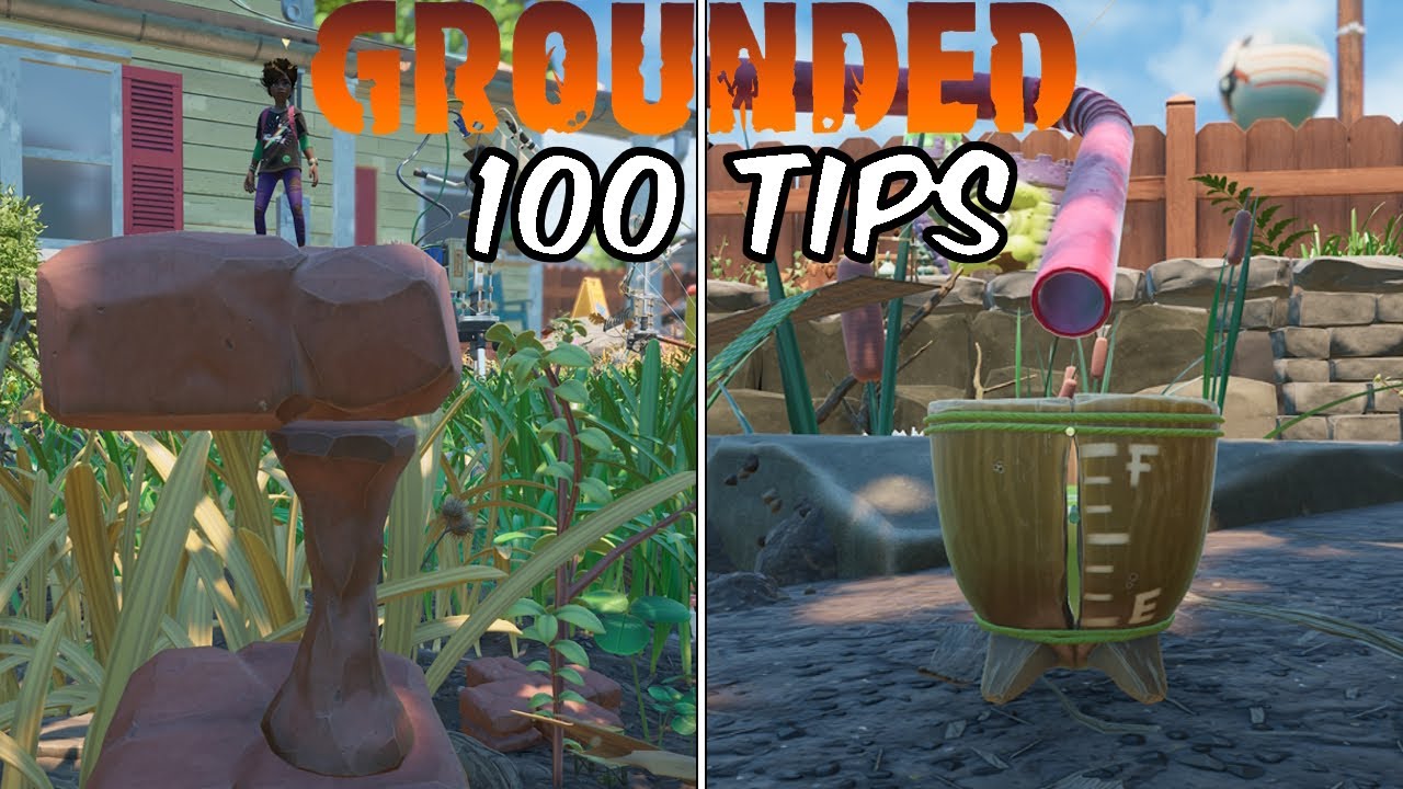 Grounded 100 Tips & Tricks to Help YOU Beat the Game!