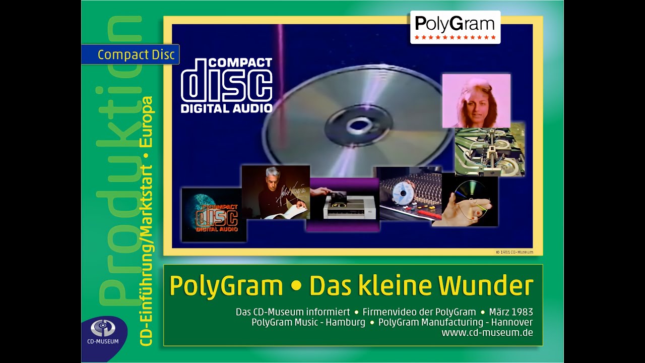 Marktstart Compact Disc März 1983 Deutschland