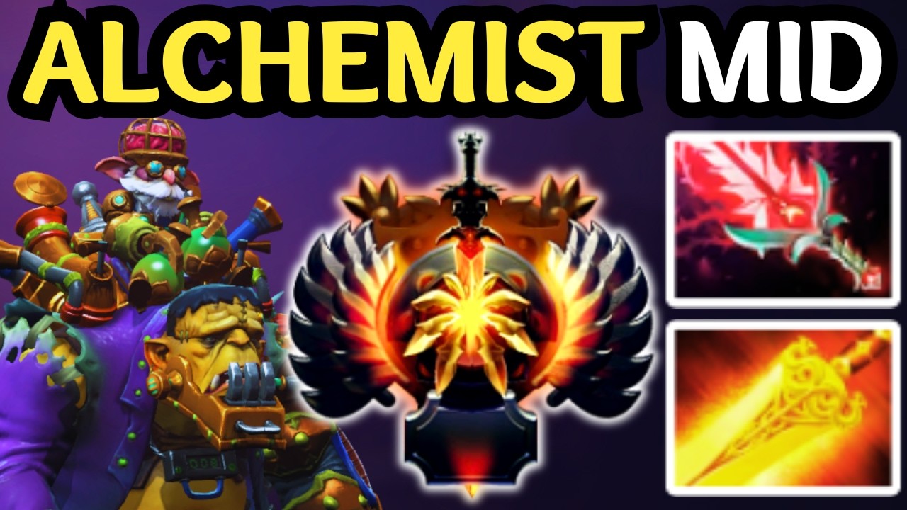 🔥 ALCHEMIST MID IS META — GPM SNOWBALL & GOLD AHEAD | DOTA 2 🔥