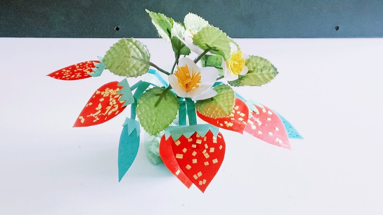 The most delicious handmade fruit # groundnut # designed # harmony # paper