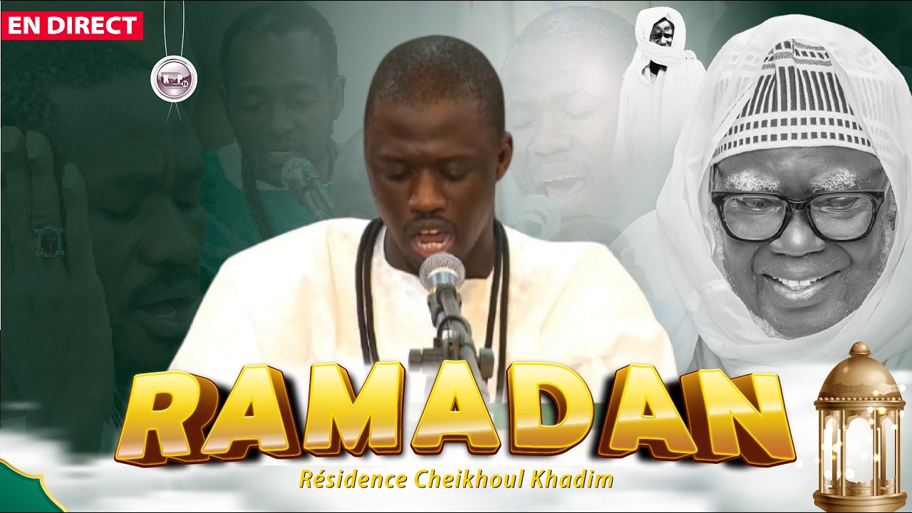 🔴En Direct Touba Al Mashrabu’ ç çâfî Prestation Kurel Norou Darayni Dakar Ramadan 2026 Jour 9