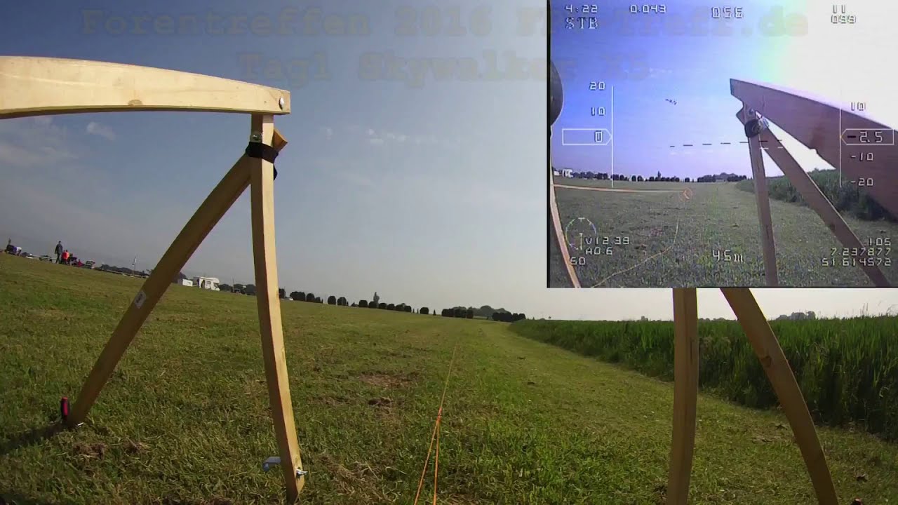 Forentreffen 2016 FPV Treff de Tag1 Skywalker X5