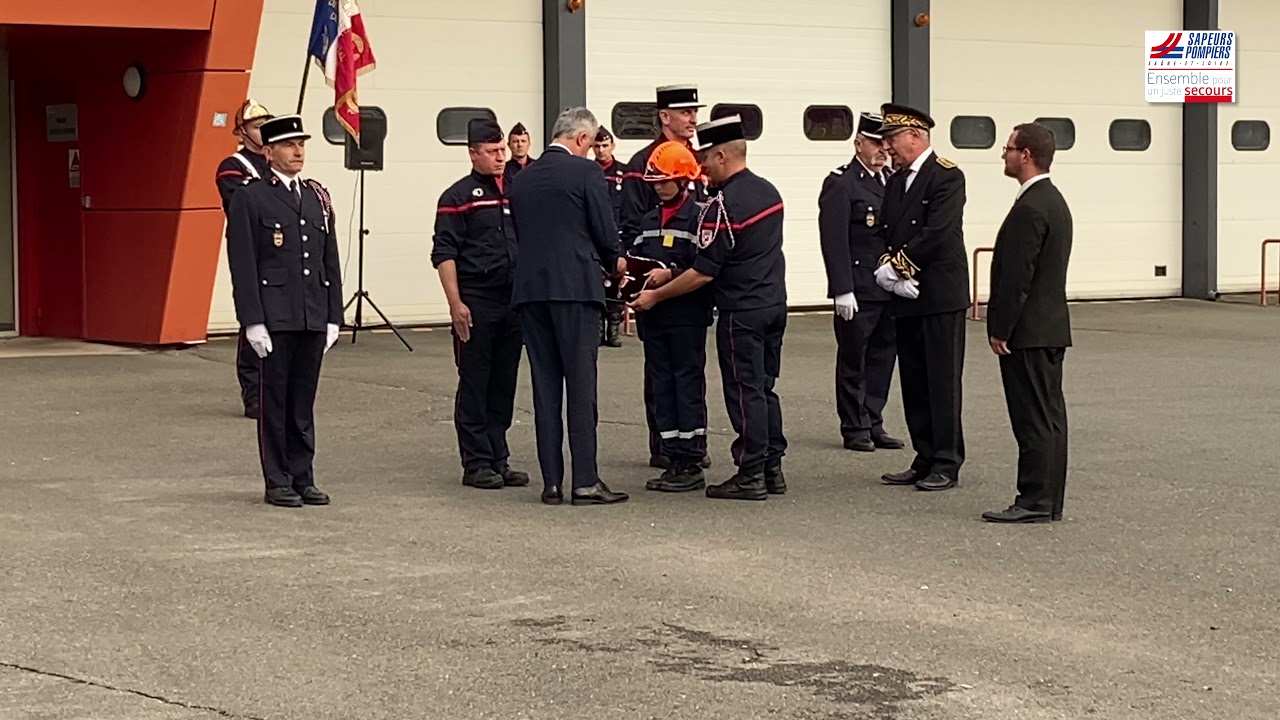 Passation de commandement à MONTCEAU LES MINES
