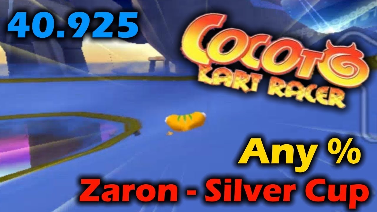 Zaron Silver Cup (Glitch) in 40.925 - Cocoto Kart Racer (Wii) | ScraggyKing20