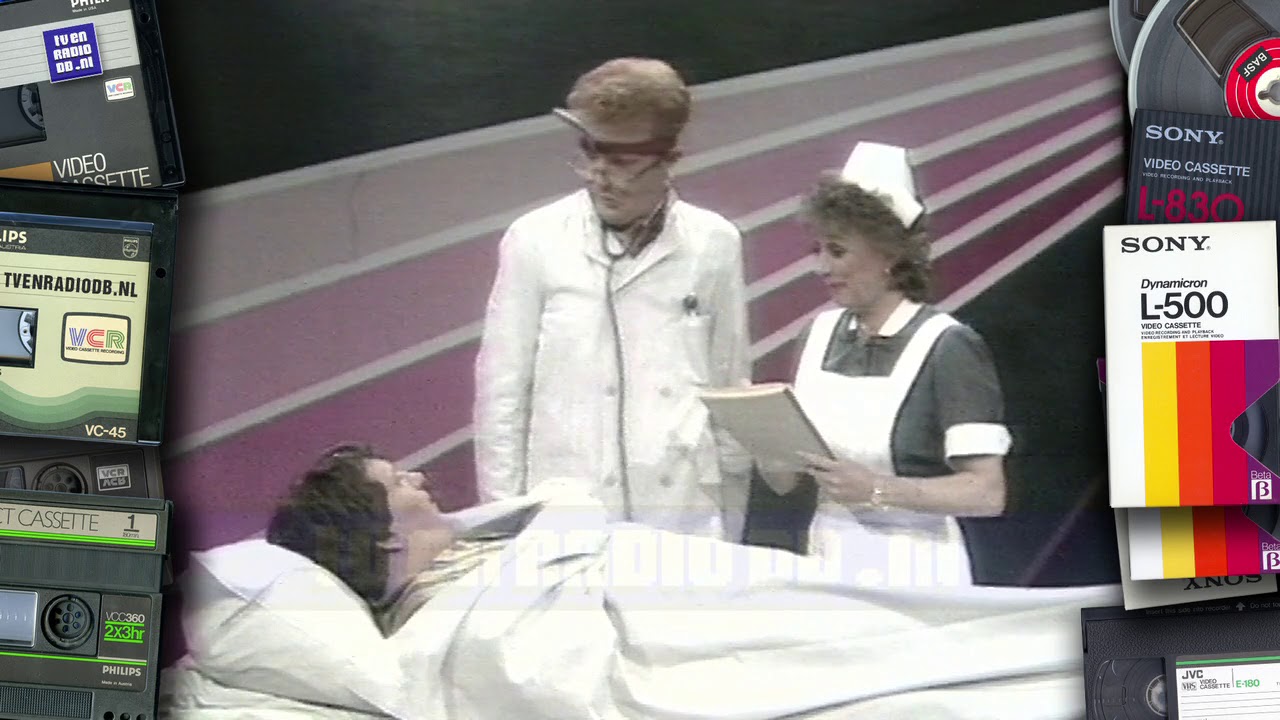 TV: Sketch: De Patient - Blooper | Andre van Duin | Corrie van Gorp | Hans Leendertse (198x)