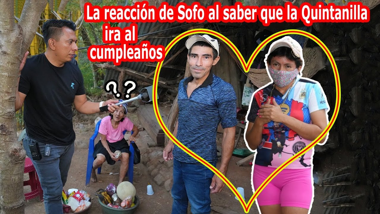 Vean la reacción de Sofo al saber que llevaré la Quintanilla el día del cumpleaños - Ediciones Mendo