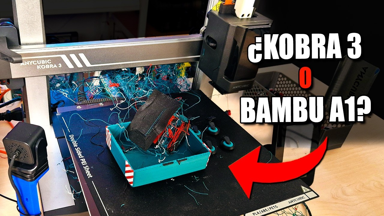 💥Anycubic Kobra 3 VS Bambu Lab A1💥 ¿Cuál DEBERÍAS comprar?