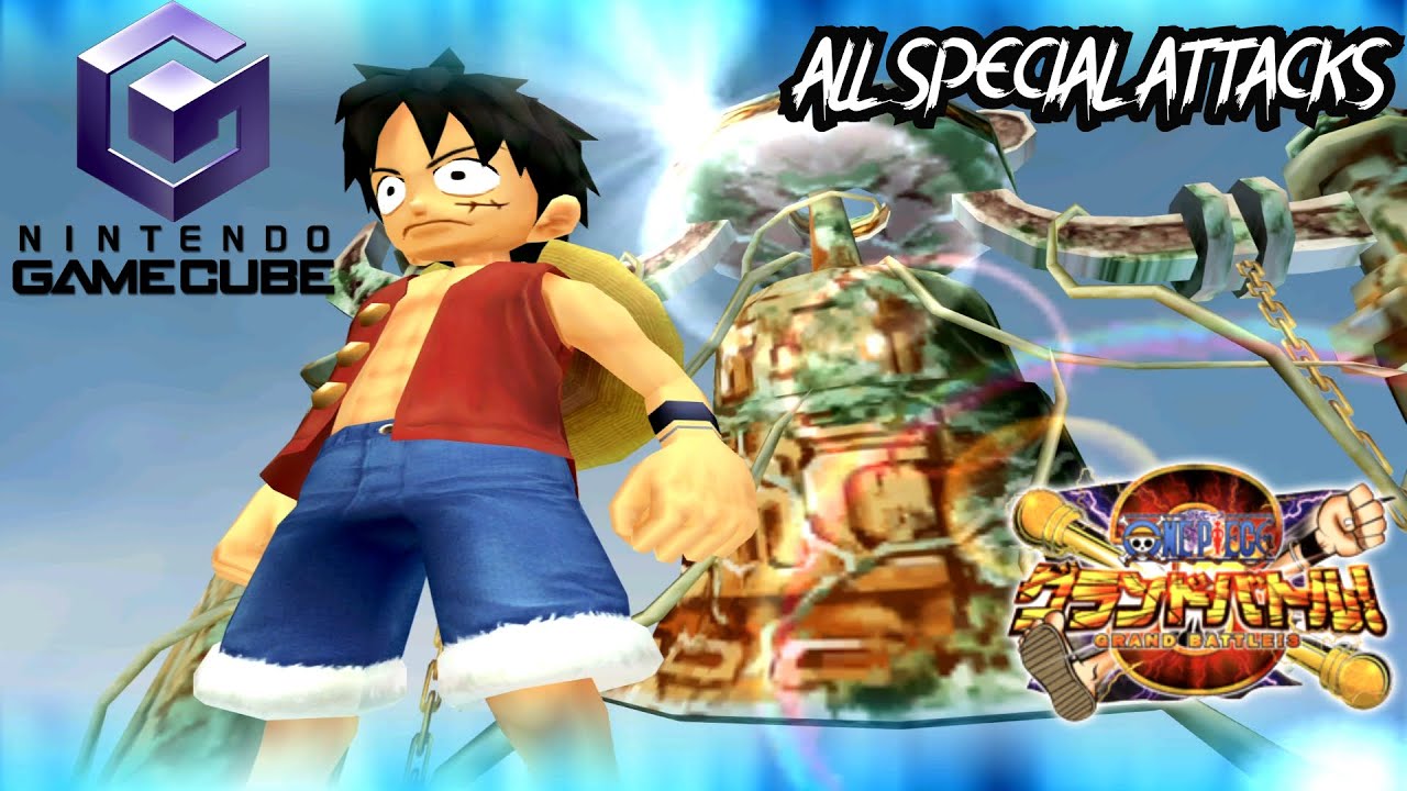 One Piece: Grand Battle 3 (GameCube) - All Special Attacks