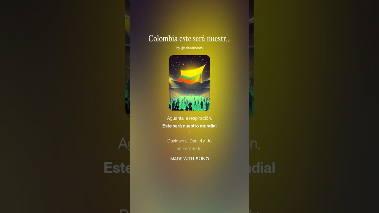 Colombia este será nuestro mundial