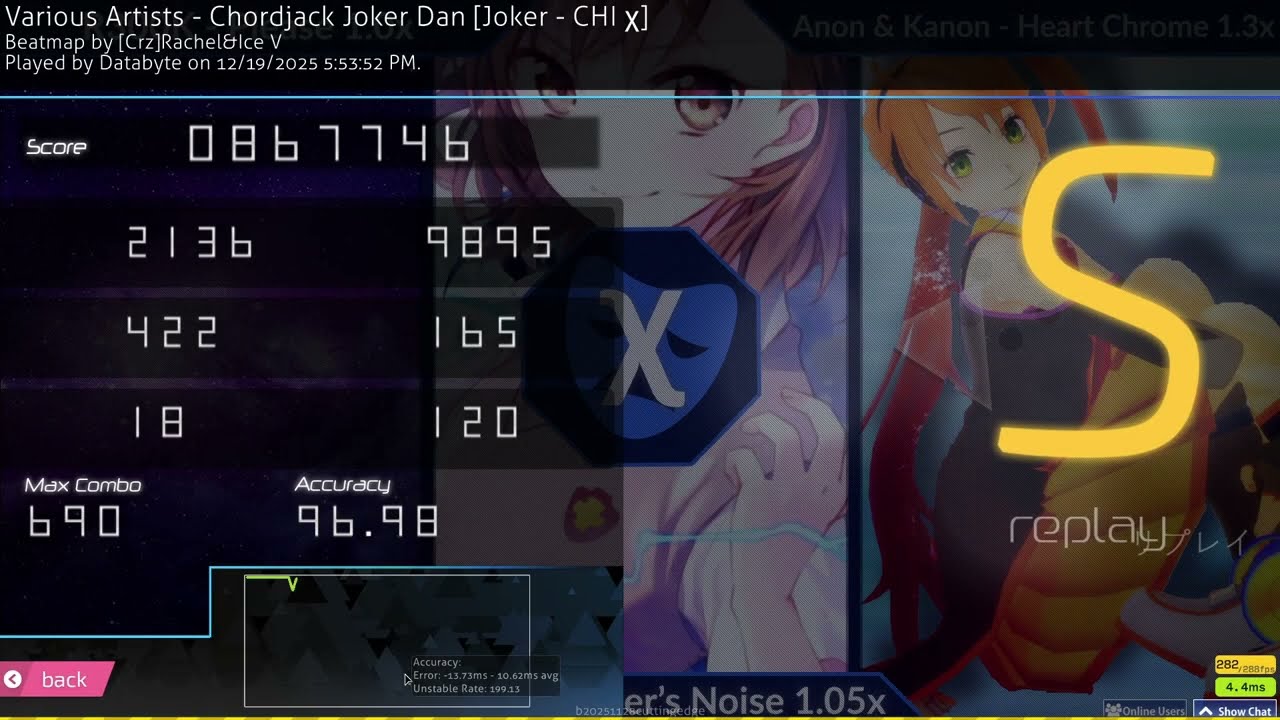 Chordjack Joker Chi 96.98% CLEAR