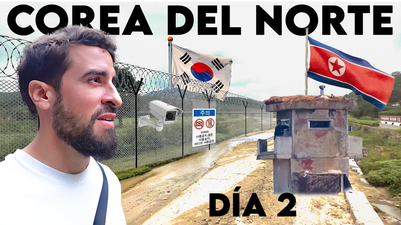 La frontera desde el lado norcoreano