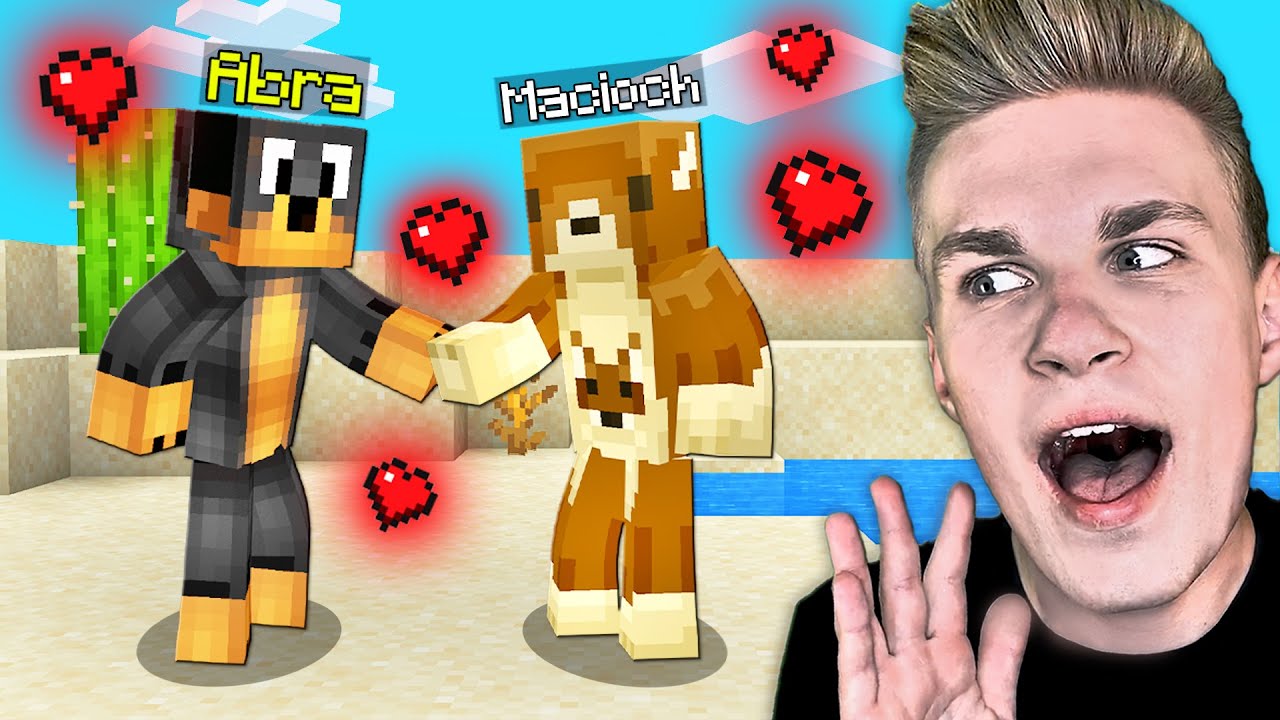 Odnalazłem MACIOCHA i STAŁO SIĘ TO... w Minecraft! ❤️