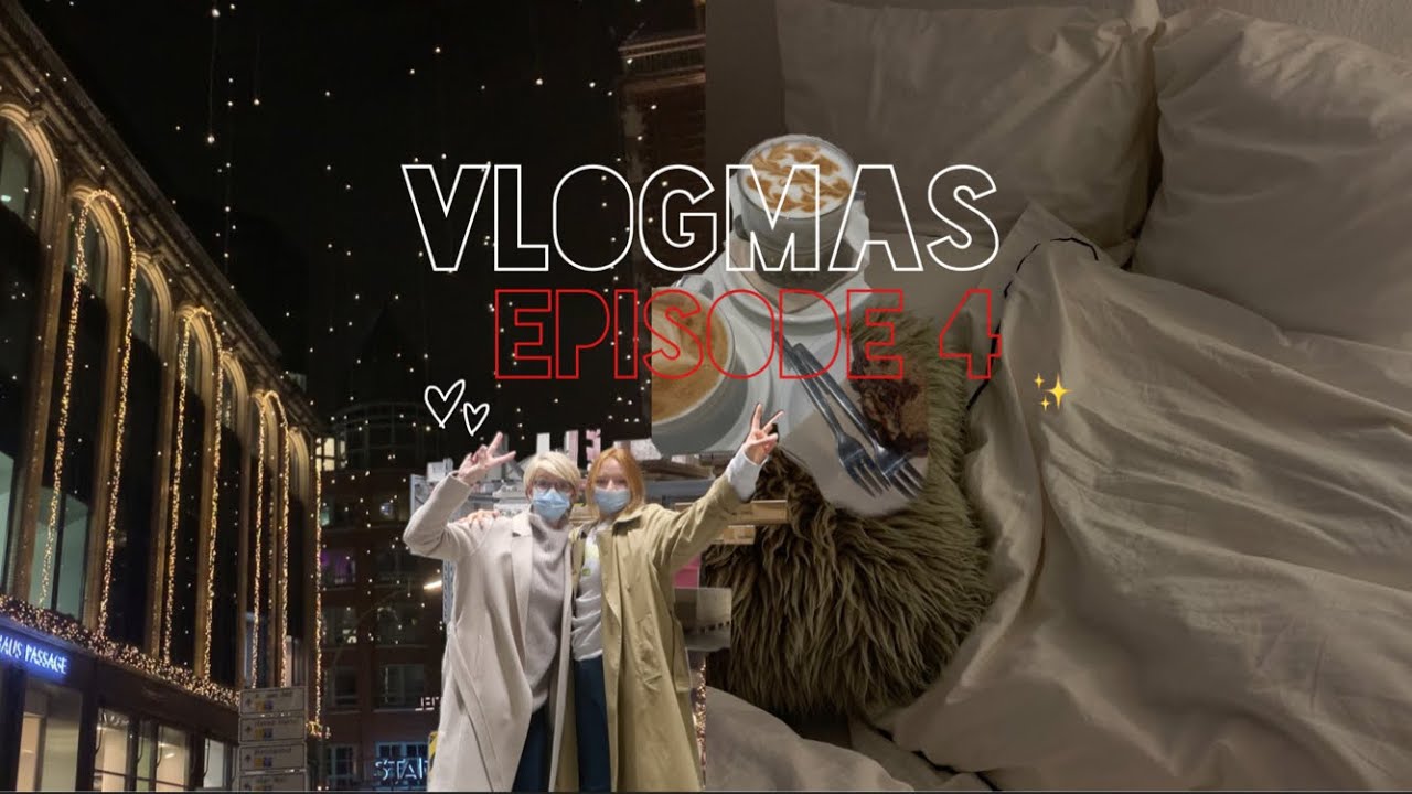 vlogmas 2021, episode 4 // ikea, city day with mom, workout