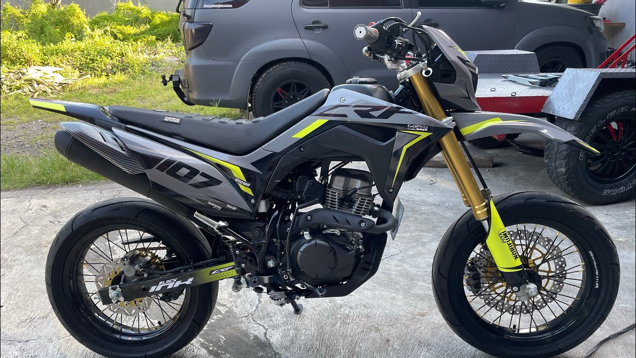 Crf 150l modif pelajar super moto #crf150l #supermoto #crf150l2024