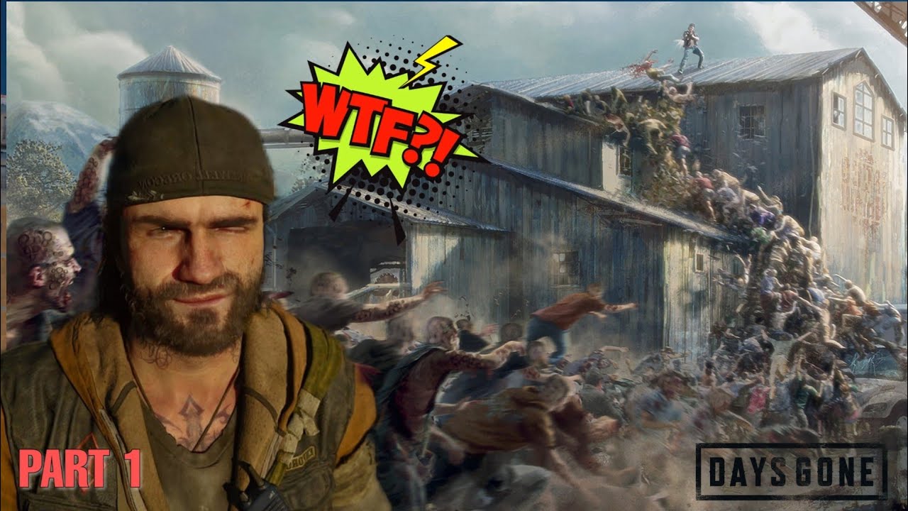 Again! Zombie Kill Me 😮‍💨 | Days Gone Remastered Funny Gameplay In Hindi |