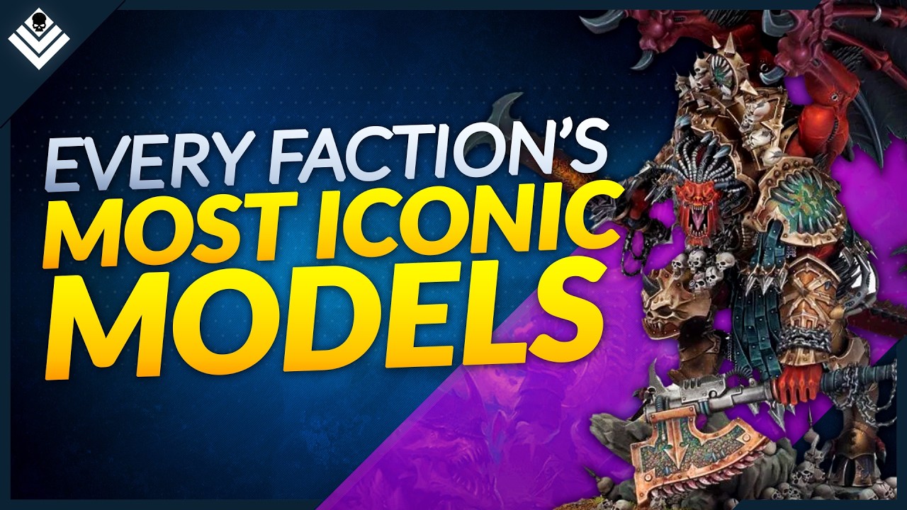 The BEST Warhammer 40k Models From Every Faction! (My Top 3 From Each!)