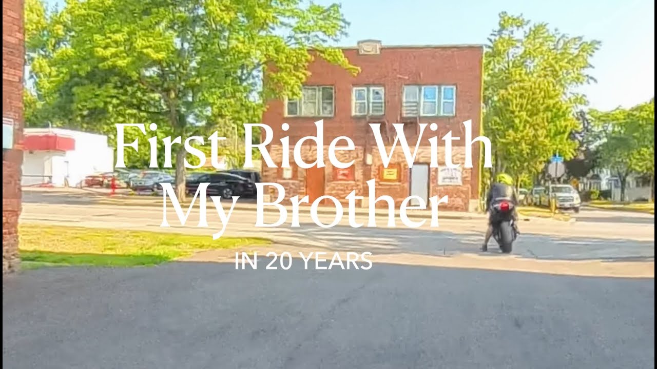 First Ride With My Brother In 20 Years | GSXR 1000