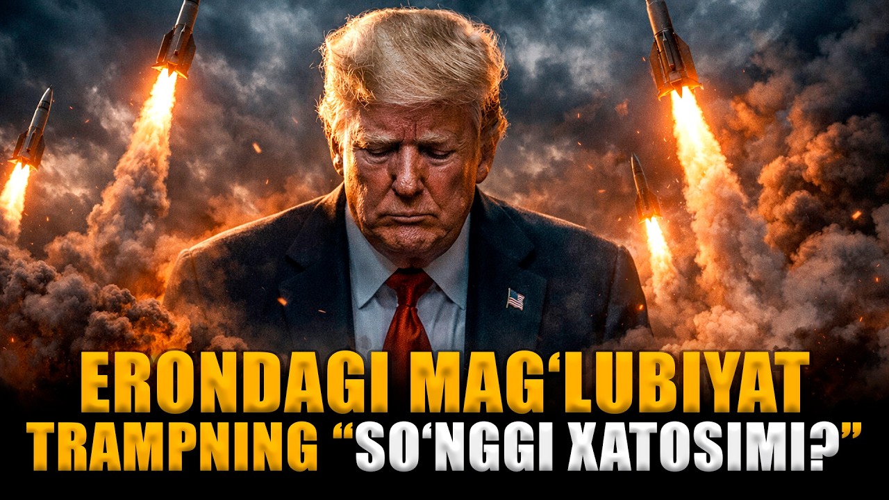 Erondagi mag&lsquo;lubiyat Trampning 