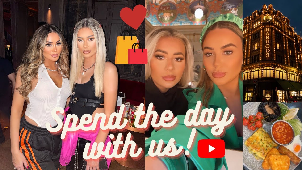 Spend the week with Frankie & Demi Sims (Insta content, Food & Harrods day trip)