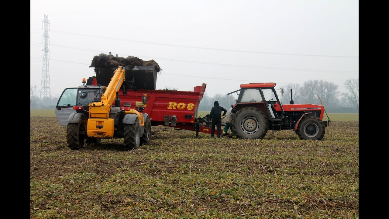 Obornik 2015|Nowy Nabytek Manitou 932|Ursus C-330 i talerzówka 3m|1224 i wjazd pod górę!