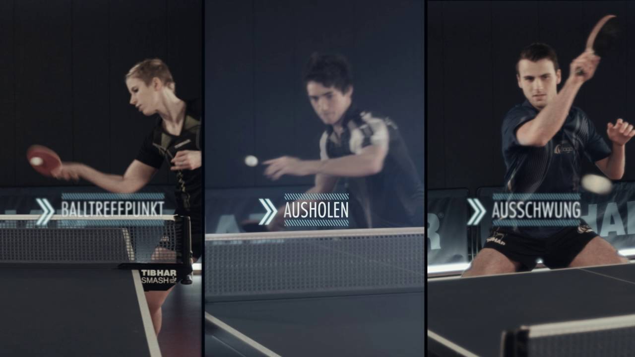 VDTT Trainingstipp: Vorhand-Topspin als Abklapper gegen Oberschnitt