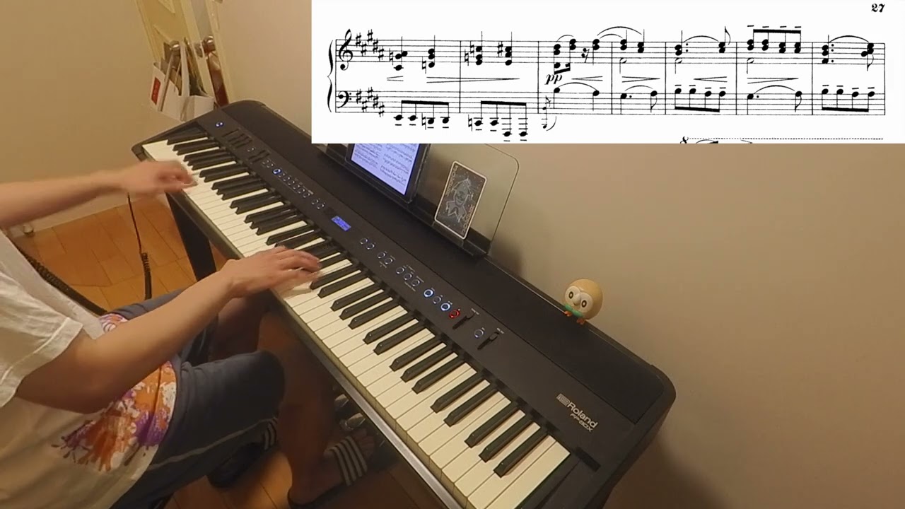 Suk - Piano Suite: IV. Allegro ma non troppo