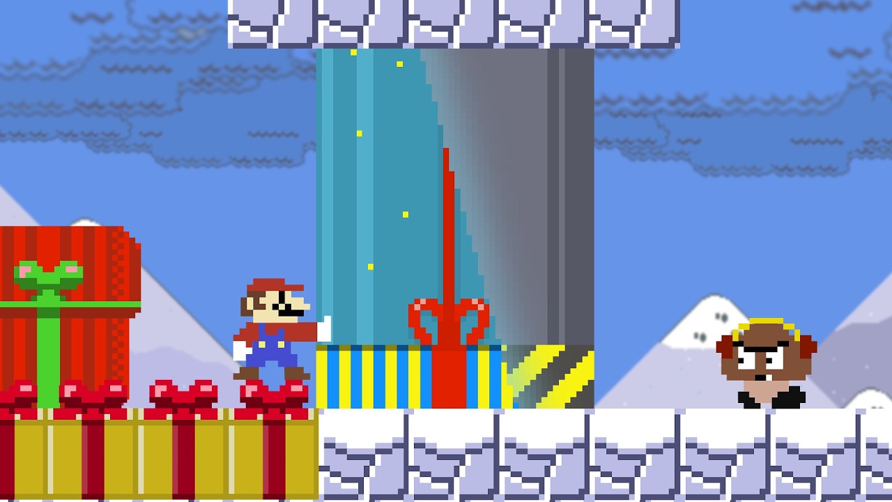 Everything Mario Touches Becomes a Present!