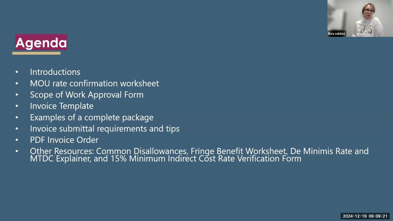 REAP 2.0 Invoice Training