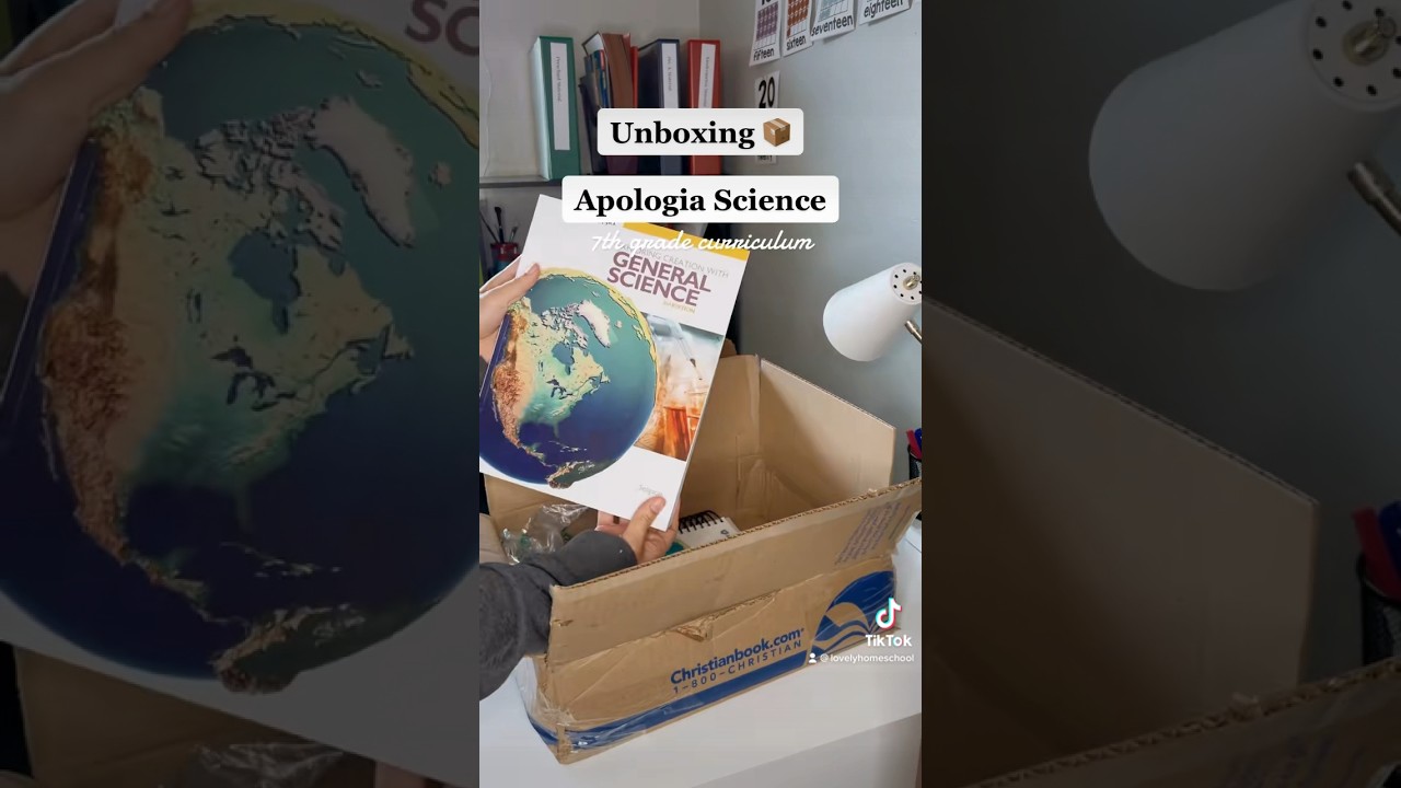2023 Unboxing #ApologiaScience 7th Grade #HomeschoolCurriculum General Science #MiddleSchoolScience