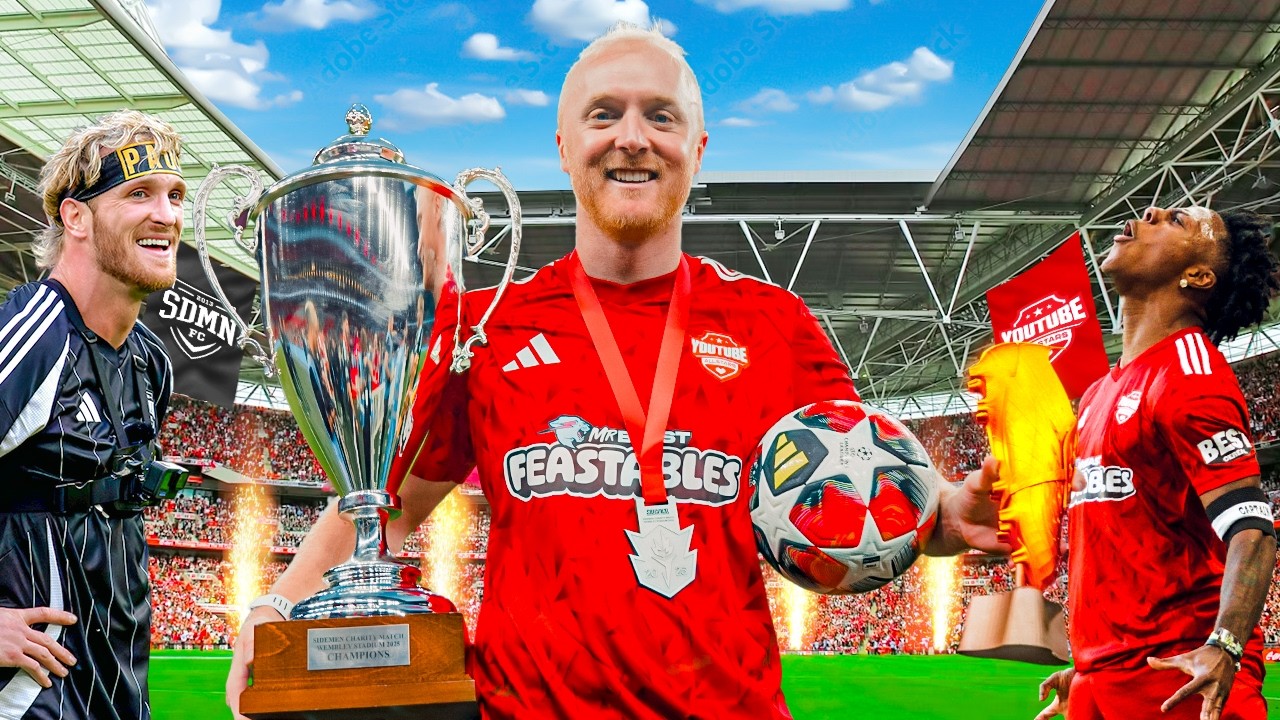 I SCORED A HATTRICK IN FRONT OF 90,000 AT WEMBLEY! (SIDEMEN CHARITY MATCH)