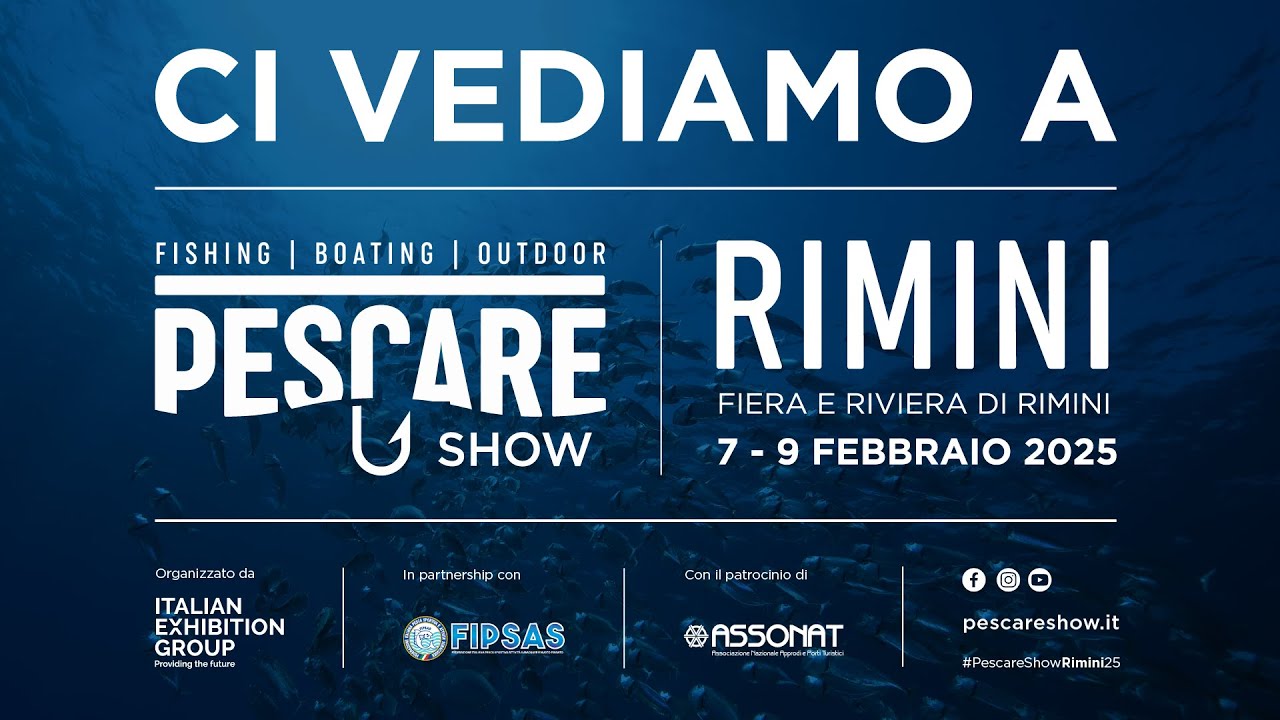 PESCARE SHOW RIMINI 2025 7/8/9 FEBBRAIO