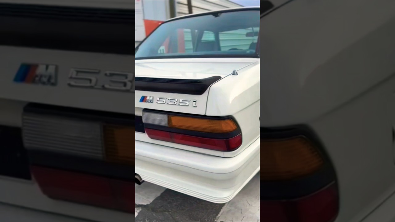 BMW M535i &rsquo;80 &ndash; czuć moc! 💪