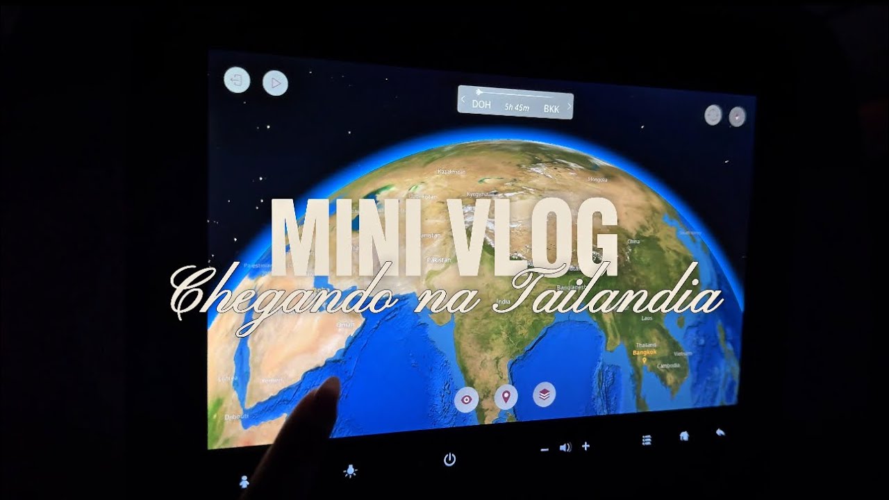 Chegando na Tailândia 🇹🇭✨ | Mini vlog 