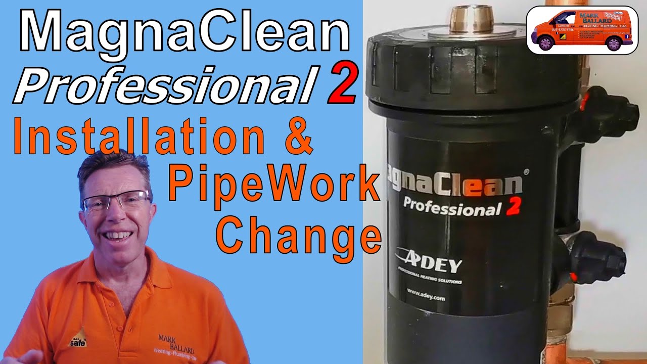 Установка MagnaClean Professional 2, регулировка трубопроводов, проверка в действии, обзор 2021 года