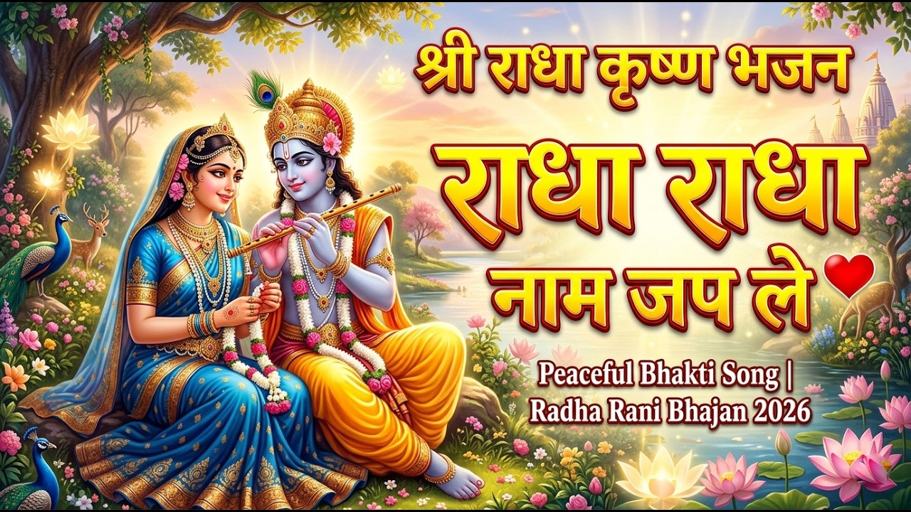 Radha Radha Naam Japle  | Shri Radha Krishna Bhajan | Peaceful Bhakti Song | Radha Rani Bhajan 2026