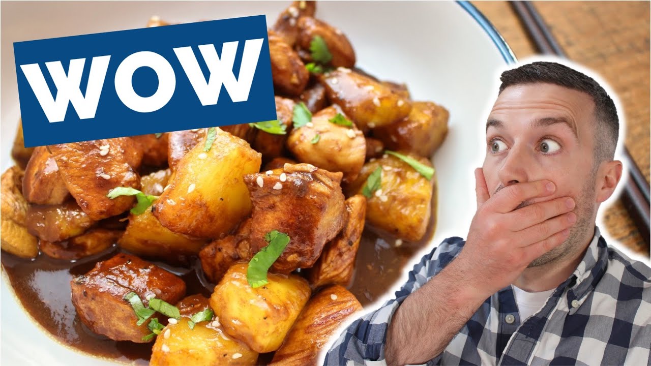 О боже, этот фейковый рецепт курицы с ананасами просто нереальный 🍍🍍🍍