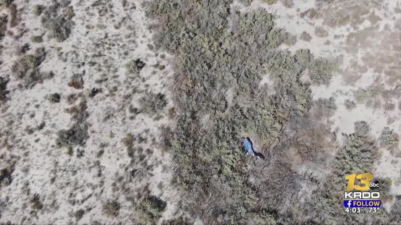 Pueblo Police use drones to find missing man