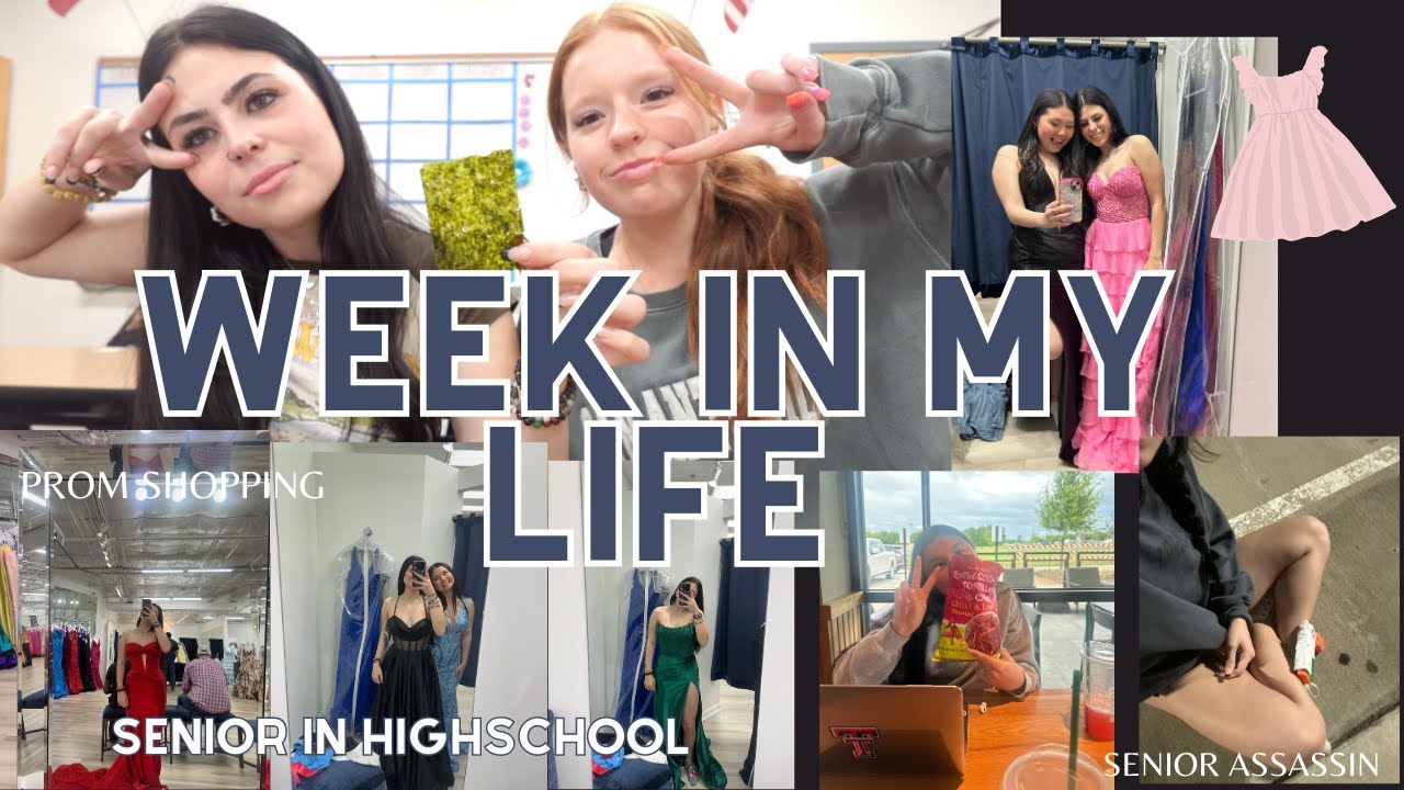 senioritis & senior assassin week in my life