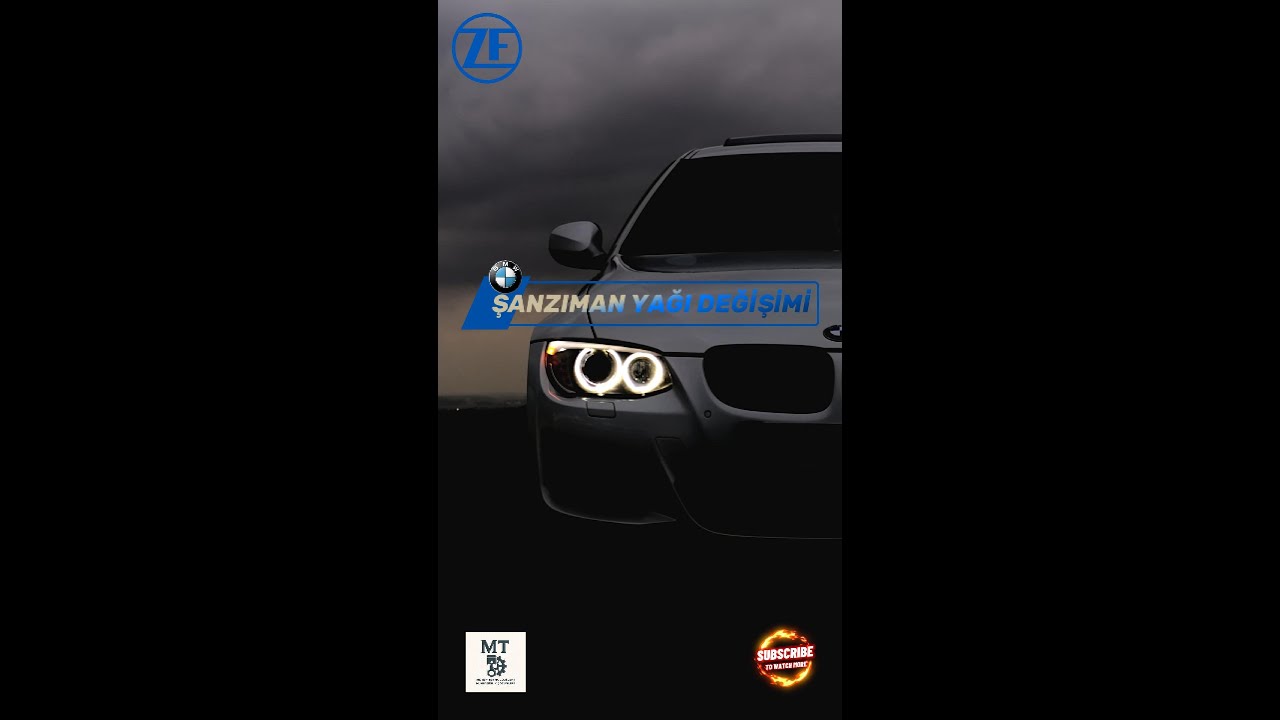 BMW Şanzıman Yağı Değişimi ZF 6HP - BMW Automatic Transmission Oil Change #mechanic #automobile #bmw