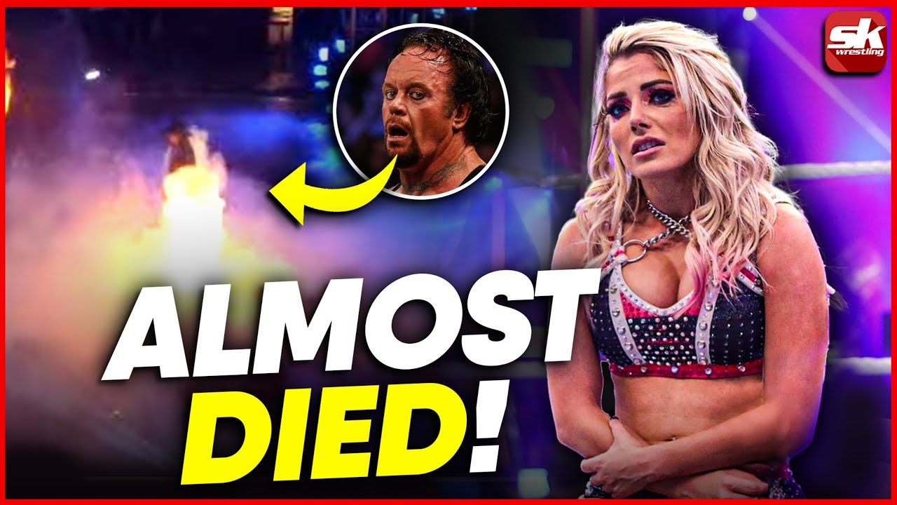 5 WWE Superstars who almost experienced death | Alexa Bliss, The Undertaker, Ric Flair
