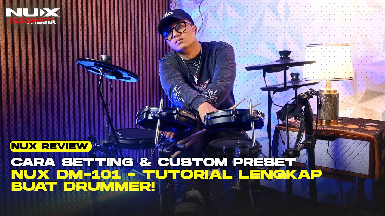 Cara Setting & Custom Preset di NUX DM-110 | Tutorial Lengkap Buat Drummer