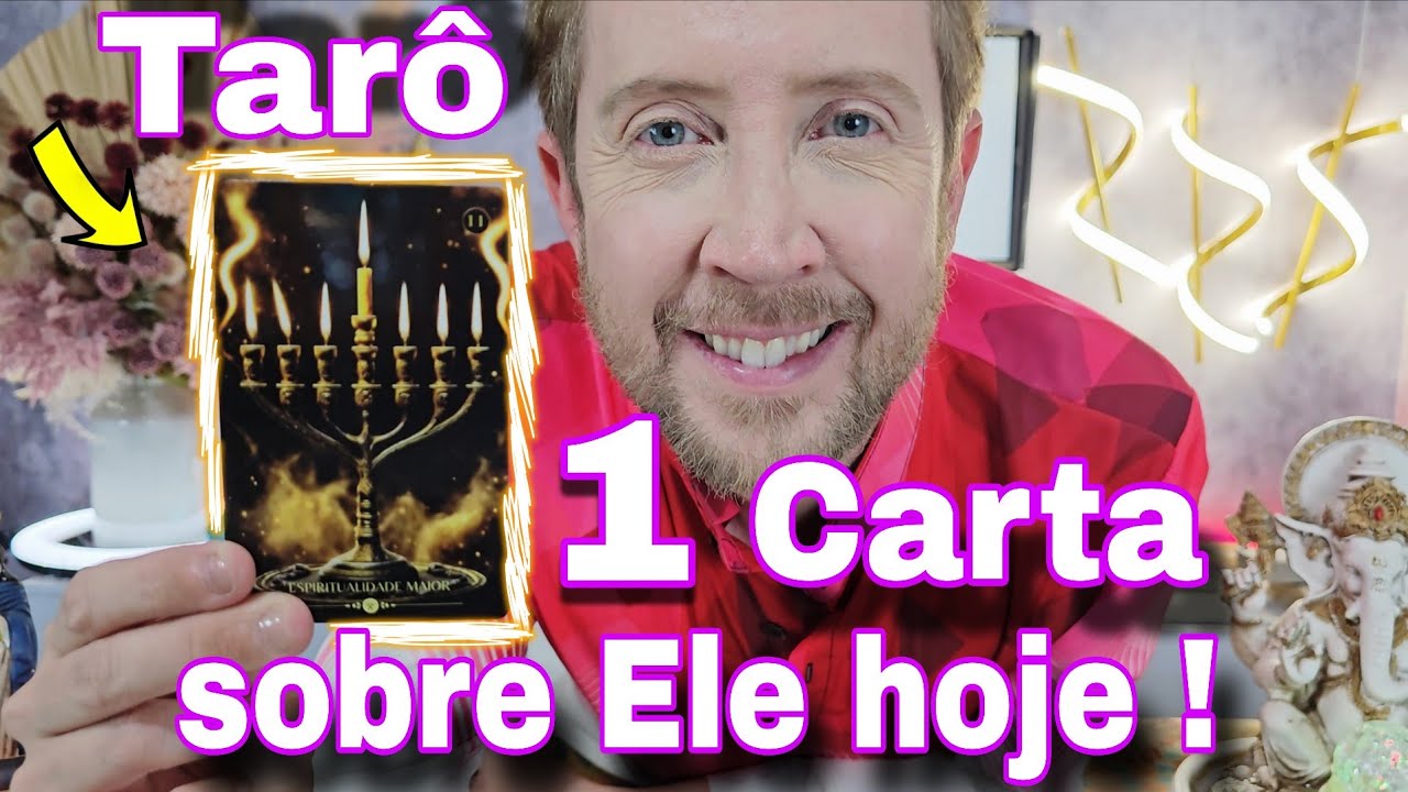 1 CARTA SOBRE ELE HOJE ! QUAL A ENERGIA DELE HOJE EM RELAÇÃO A VOCÊ?rei do oráculo hoje,bubatarohoje
