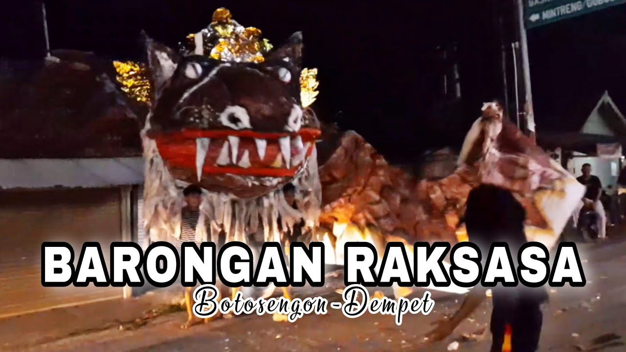 Barongan Besar ‼️ Takbiran Desa Botosengan Dempet 2024