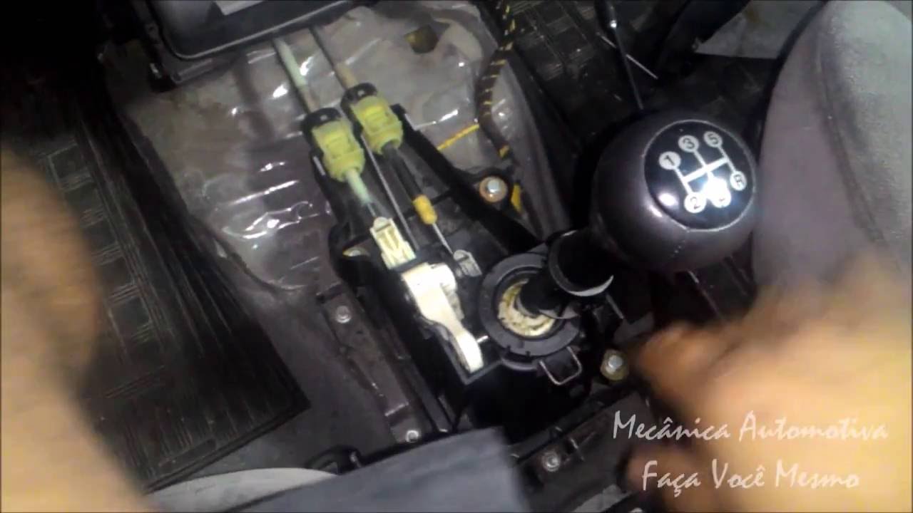 Troca do reparo da alavanca câmbio GM F23 (ré pra trás)