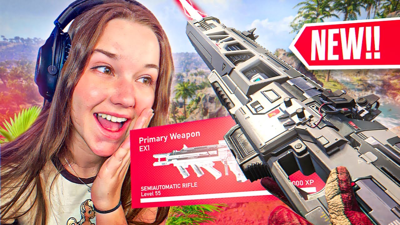 The *NEW* EX1 Lasergun in Warzone! (Season 5 of Warzone)
