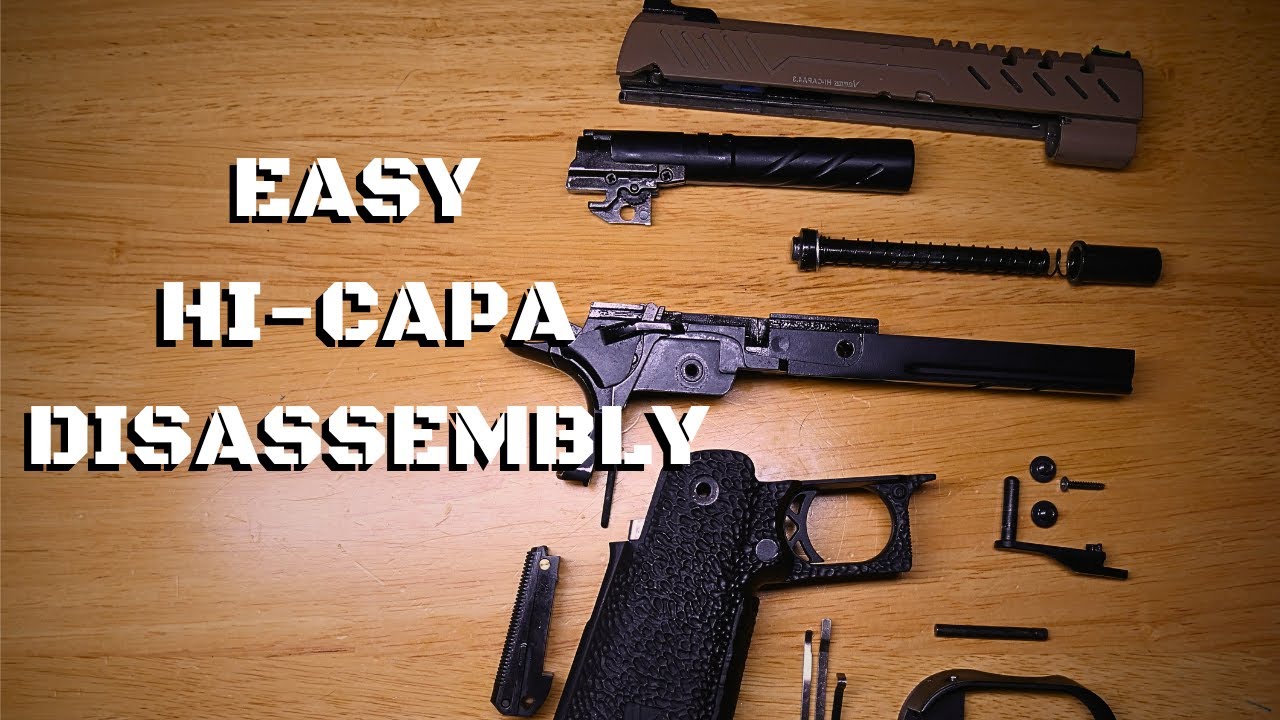 Как легко разобрать и собрать шлем для страйкбола Hi Capa