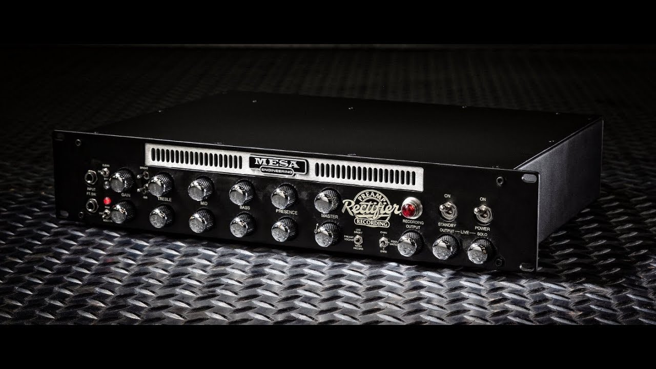 Mesa Recording Rectifier 7 string Metal in Raw Mode