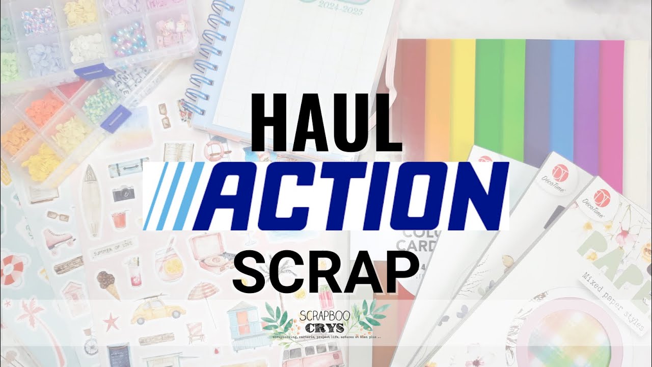 HAUL ACTION (attention les yeux ✨) encore de JOLIES CHOSES (nouveaux vellums, papiers etc.)