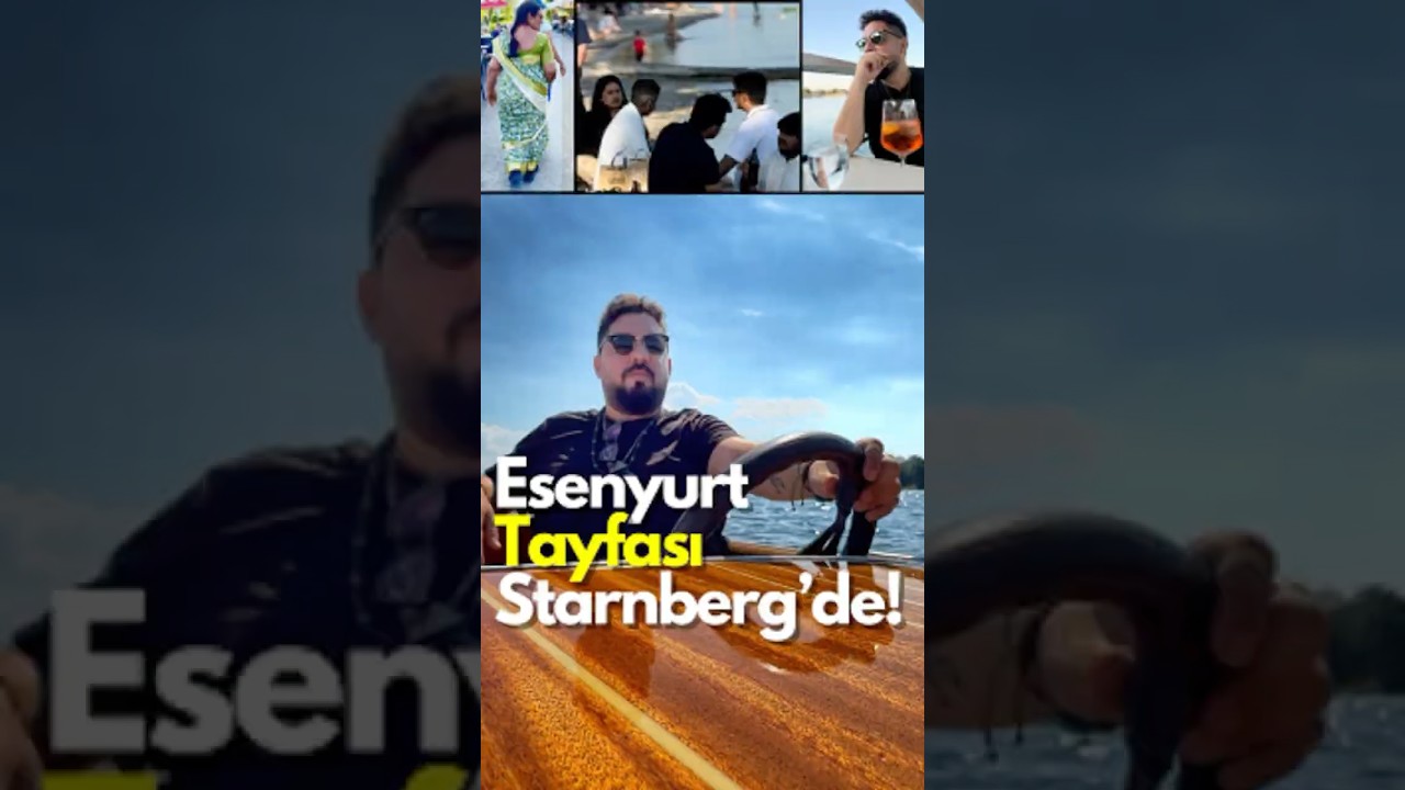 M&uuml;nih&rsquo;te Tatil Gibi Sahne! | Starnberg G&ouml;l&uuml;&rsquo;nde Neler Oluyor? | Alman Kalmamış #leventcanses